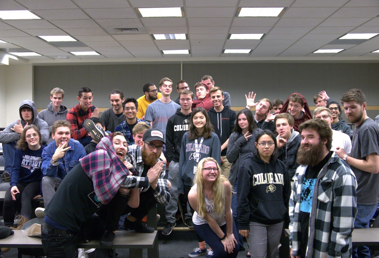 General meeting in the lab